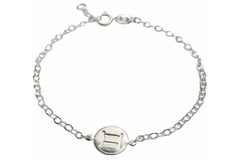 Pulseira Signo de Gêmeos Prata 925 - PLPRF0106