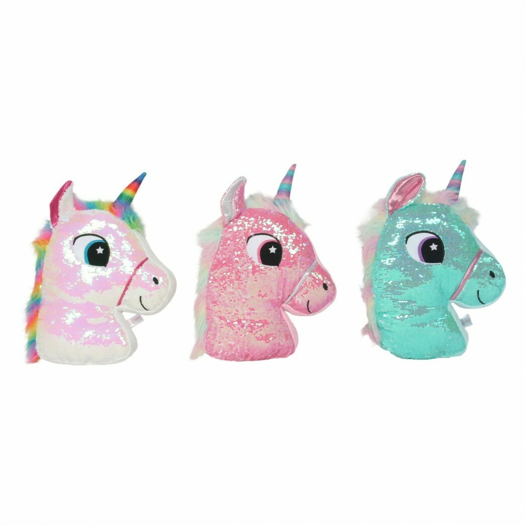 ALMOHADON UNICORNIO C LENTEJUELAS ART.80169