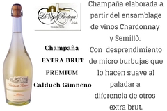 Champaña Premium Extra Brut de Bodega Boutique La Vieja Bodega. en internet