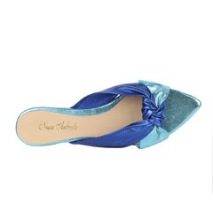 MULE METALIZADA AZUL - NA451 - comprar online