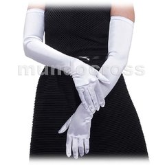 Finos Sexys Guantes Largos De Raso Elastizado Varios Colores en internet