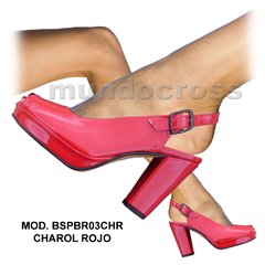 Zapatos Sandalias Boquita de Pez Plataforma Baja Talles Grandes - tienda online