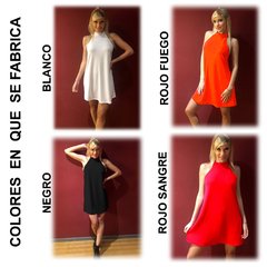 Vestido Mini Varios Colores Talle Unico Grande Elastizable - tienda online
