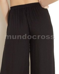 Talles Grandes Finos Pantalones Palazzos En Seda Fría Colores - tienda online
