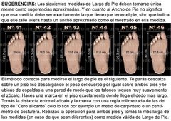Cuero Vacuno Talles Grandes Sandalias Plataforma Baja 41 A 46 en internet