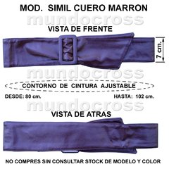Conjunto De 2 Cinturones Faja De Distinto Color en internet