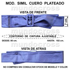 Conjunto De 2 Cinturones Faja De Distinto Color - Mundocross