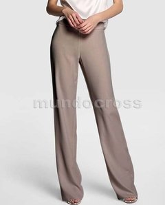 Talles Grandes Finos Pantalones Palazzos En Seda Fría Colores
