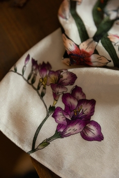 Imagem do Kimono Alecrim - kimono estampado em viscose.