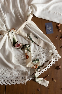 Kimono Algodão - Vestidos de noiva exclusivos ARTHA ATELIER