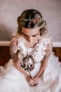Headband Botanique - Vestidos de noiva exclusivos ARTHA ATELIER