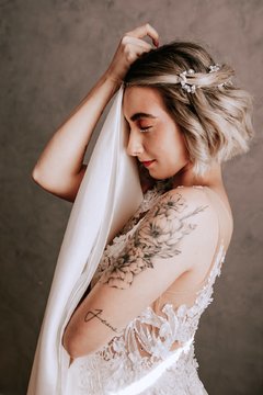 Headband Sakura - Vestidos de noiva exclusivos ARTHA ATELIER