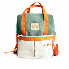 Morral Pepe grillo menta y coral - comprar online