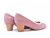 Sapato Feminino Tamanhos Grandes Peep Toe Piccadilly Mauve Numeração Especial 40