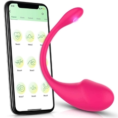 Vibrador Bluetooth Controle no celular a Distância via App;Recarregável via usb