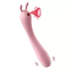 Vibrador De Ponto G E Coelhinho Sugador De Clitóris