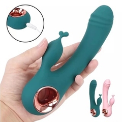 VIBRADOR PONTO G E CLITÓRIS LILO WE LOVE 2 MOTORES 10 VIBRAÇÕES