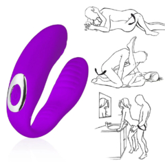 VIBRADOR NANA LUXOSO CASAL 10 VIBRAÇÕES - comprar online