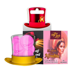 SIX BALL ELIXIR DE AFRODITE 06 UNIDADES