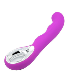 VIBRADOR AVELUDADO COM ALÇA EM METAL - comprar online