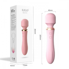 VIBRADOR VARINHA MÁGICA DUPLO USB LILO 10 VIBRAÇÕES - comprar online