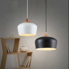 Colgante GOURMET madera y aluminio 1 luz E27 - comprar online
