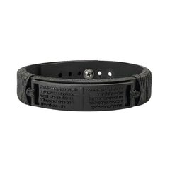 Pulseira Pai Nosso Preto - comprar online