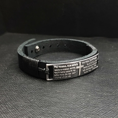 Pulseira Pai Nosso Grafite - comprar online