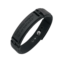 Pulseira Tudo Posso Preto