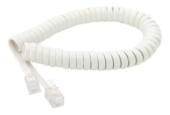 Cable Espiralado Telèfono Blanco [CABESPBL]