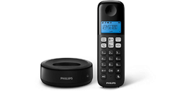 Telefono Inal. Philips D1311 Negro [D1311B77] - comprar online