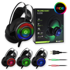 Auriculares con Mic Gamemax G200 [G200]