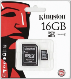 Memoria SD de 16GB Kingstom [SD16GKING]