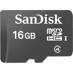 Memoria Micro SD 16G Sandisk C4 [SDMICRO16GSAN
