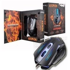 Mouse Armor Gamer con Luz USB [NMARMOR] - comprar online