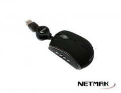 Mouse Optico NETMAK Retra/Micr/Negr [NMM06]
