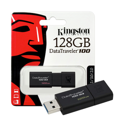 Pen Drive USB 128GB Kingston DT100 [PEN128GKINGDT