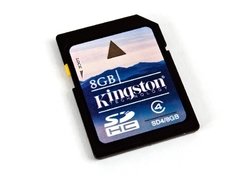 Memoria SD de 8GB Kingstom [SD8GKING]