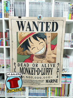 ALFOMBRA ONE PIECE WANTED LUFFY
