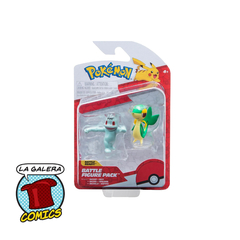 MACHOP - SNIVY - BATTLE FIGURE PACK - POKEMON