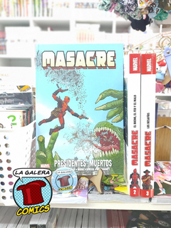 PACK MASACRE DEADPOOL TOMOS 1 2 3 TAPA DURA - SE VENDEN JUNTOS - comprar online