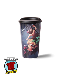 VASO CON TAPA PLASTICO - DEMON SLAYER PERSONAJES PRINCIPALES en internet