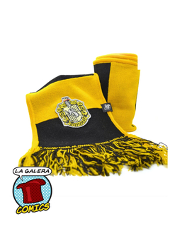 BUFANDA HARRY POTTER - HUFFLEPUFF RAYADA