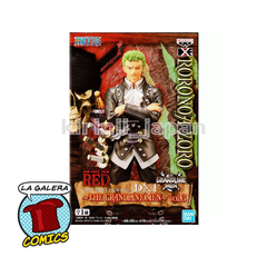 BANPRESTO RORONOA ZORO RED FILM DXF THE GRANDLINE MEN VOL.3 ONE PIECE en internet