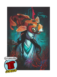 HISTORIAS DE MUJERES SAMURAIS TAPA DURA de Benjamin Lacombe y Sébastien Perez - La Galera Cómics