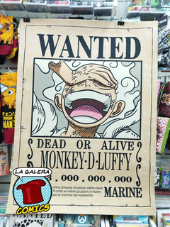 ALFOMBRA ONE PIECE LUFFY GEAR 5 WANTED