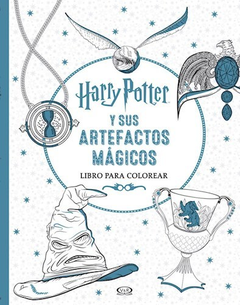 HARRY POTTER Y SUS ARTEFACTOS MAGICOS - LIBRO PARA COLOREAR