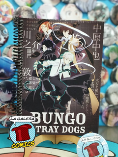 CUADERNO A5 TAPA DURA - BUNGO STRAY DOGS