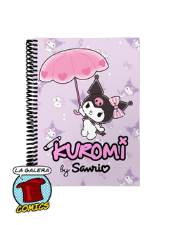 CUADERNO A6 TAPA DURA LISOS - KUROMI - SANRIO