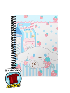 CUADERNO A6 TAPA DURA LISOS CINNAMOROLL - SANRIO